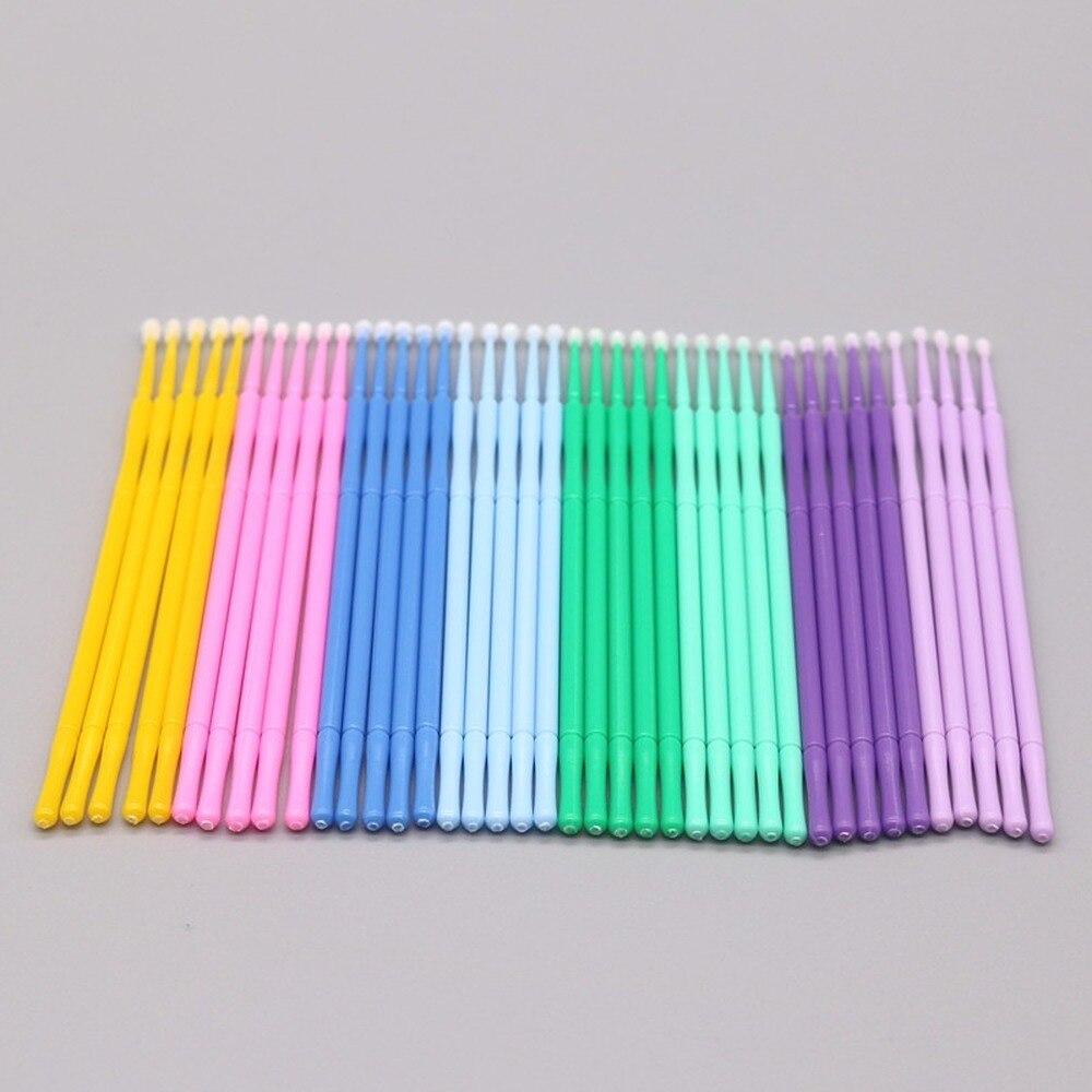 Eyelash Extension Usa - 100pcs/lot Micro Brushes Make Up Eyelash