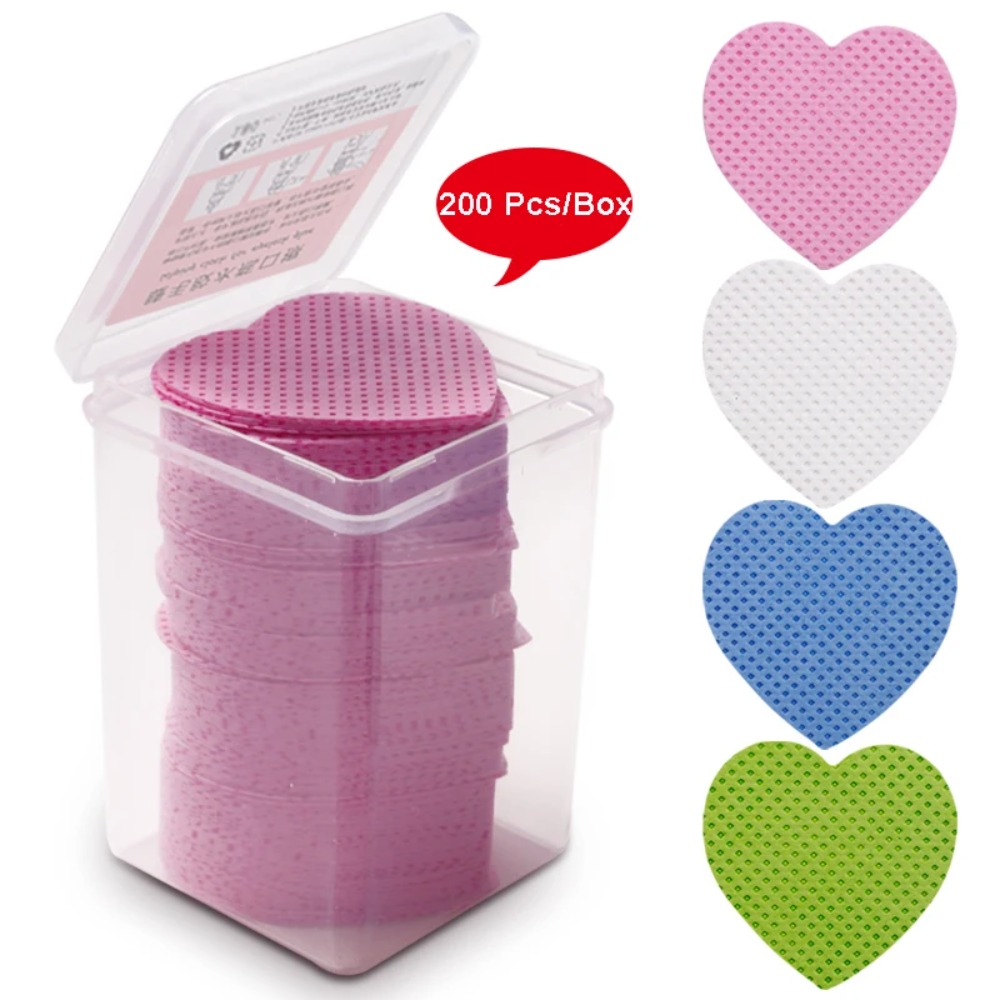 Eyelash Extension Usa - 200PCS Wipes Paper Cotton Eyelash Glue
