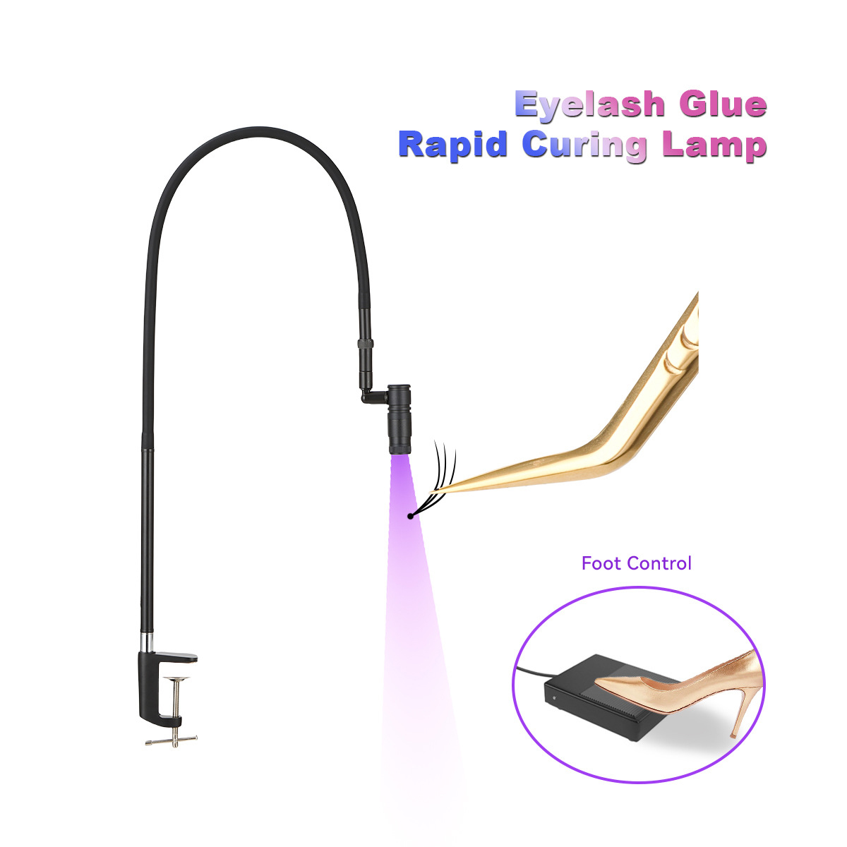 UV eyelash extension lamp graf - Eyelash Extension Uv 评论和价格