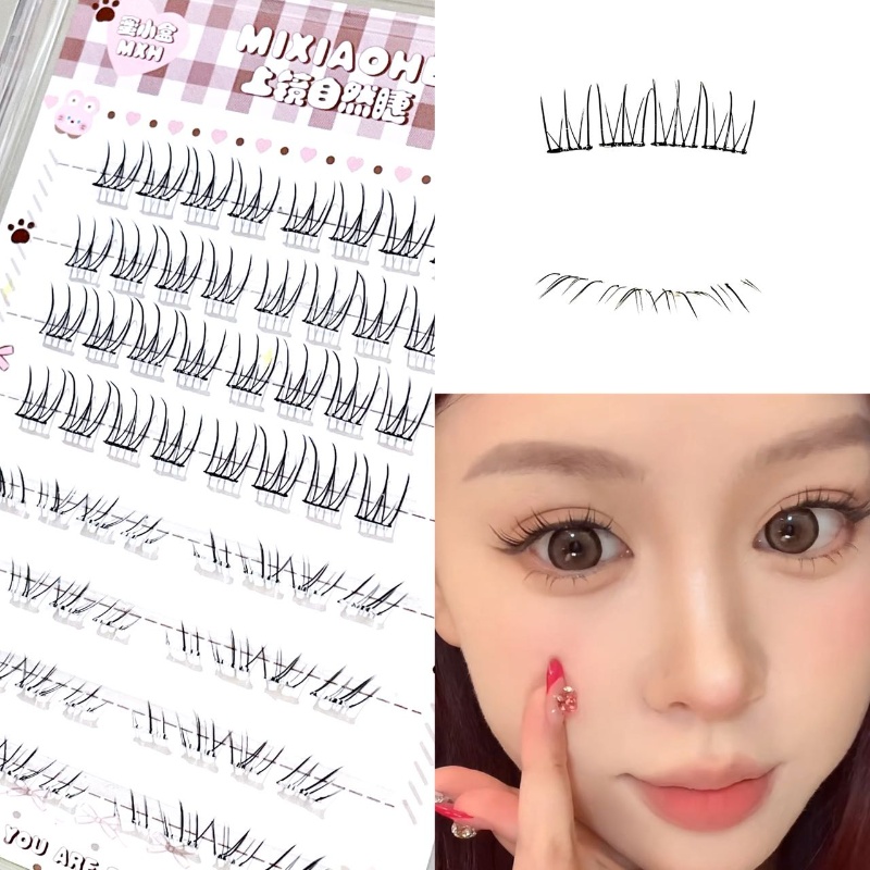 Mixiaohe Sheer Mixed Wispy Upp - Individual Lash Tray 评论和价格