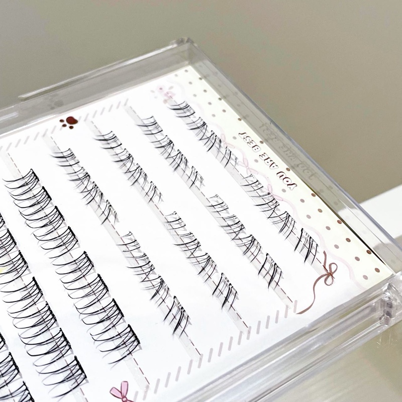 Mixiaohe Sheer Mixed Wispy Upp - Individual Lash Tray 评论和价格