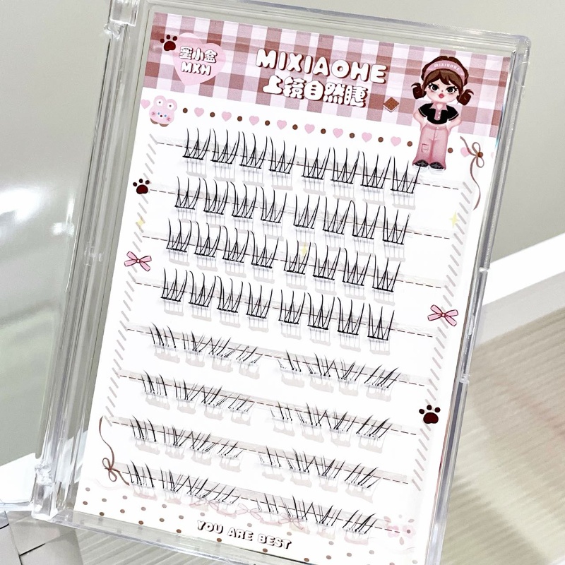 Mixiaohe Sheer Mixed Wispy Upp - Individual Lash Tray 评论和价格