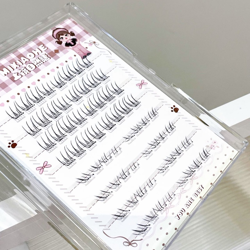 Mixiaohe Sheer Mixed Wispy Upp - Individual Lash Tray 评论和价格
