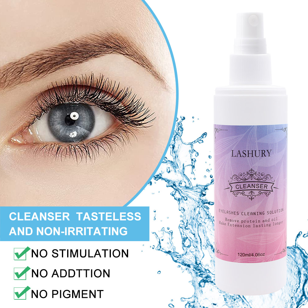 Eyelash Cleansing Mousse Set E - Eyelash Extension For No Eyelid 评论和价格