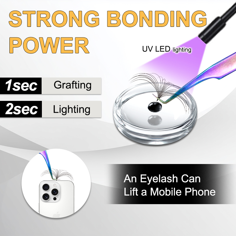 JOMAY 5ml Lashes Adhesive 0.5S - Eyelash Extension Uv 评论和价格