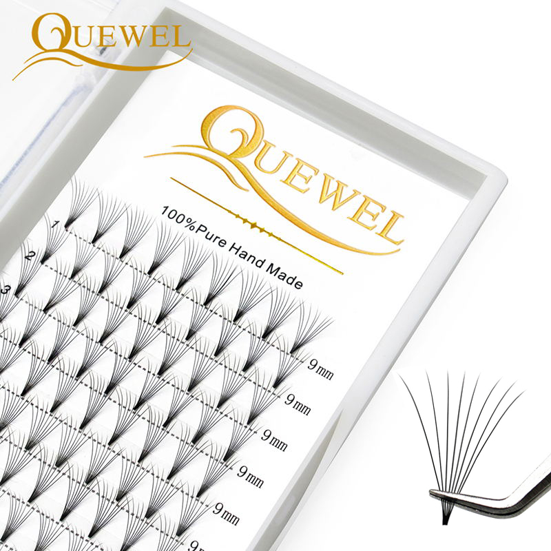 Quewel Premade Fans Lashes 8D/ - Individual Lash Tray 评论和价格