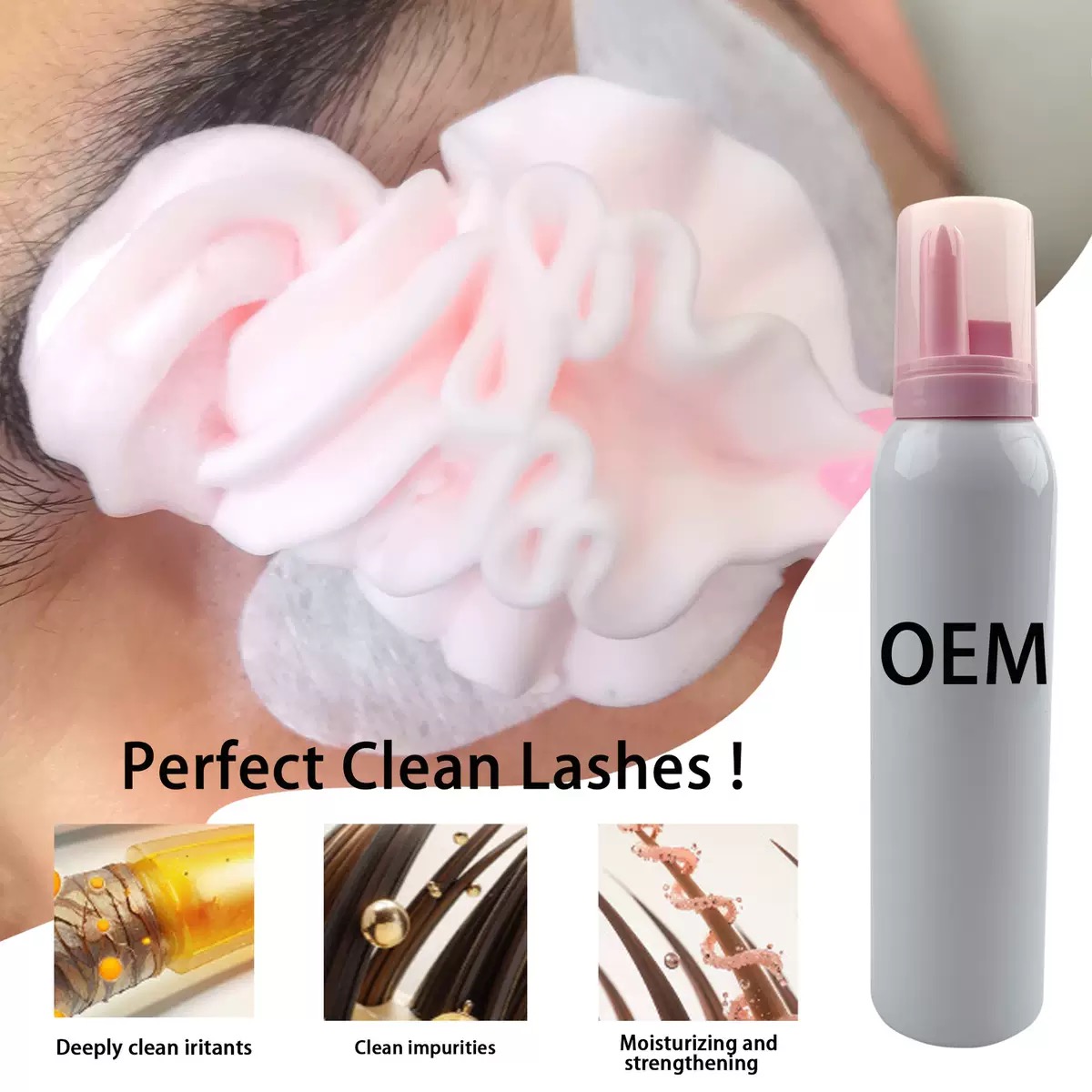 Customized  Whipped Lash Shamp - Eyelash Extension Logo 评论和价格