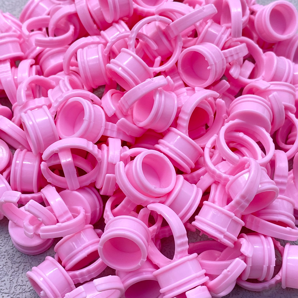 100Pcs Glue Rings For Lashes G - Eyelash Extension Usa 评论和价格