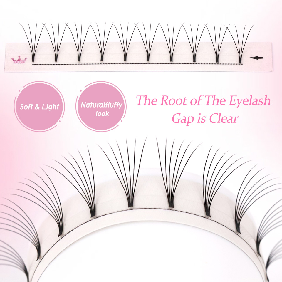 AGUUD Soft Natural Premade Vol - Individual Lash Tray 评论和价格