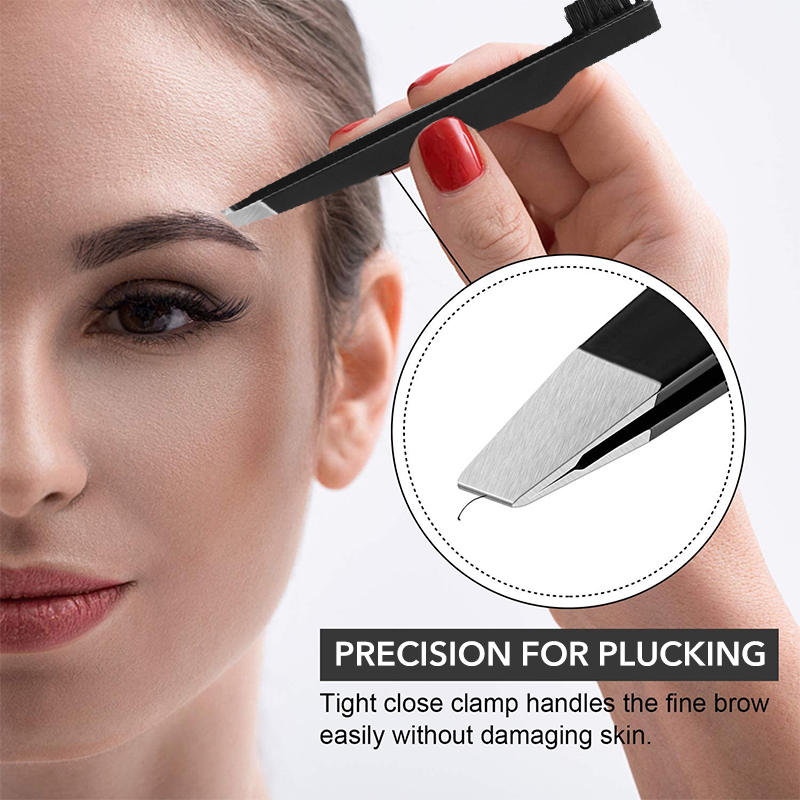1PC Stainless Steel Eyebrow Tw - Eyelash Extension For No Eyelid 评论和价格