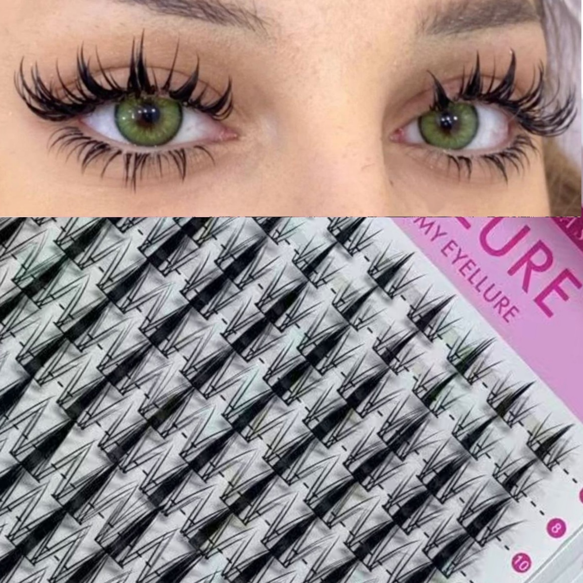 WINKLURE Manga Lash Clusters K - Individual Lash Tray 评论和价格