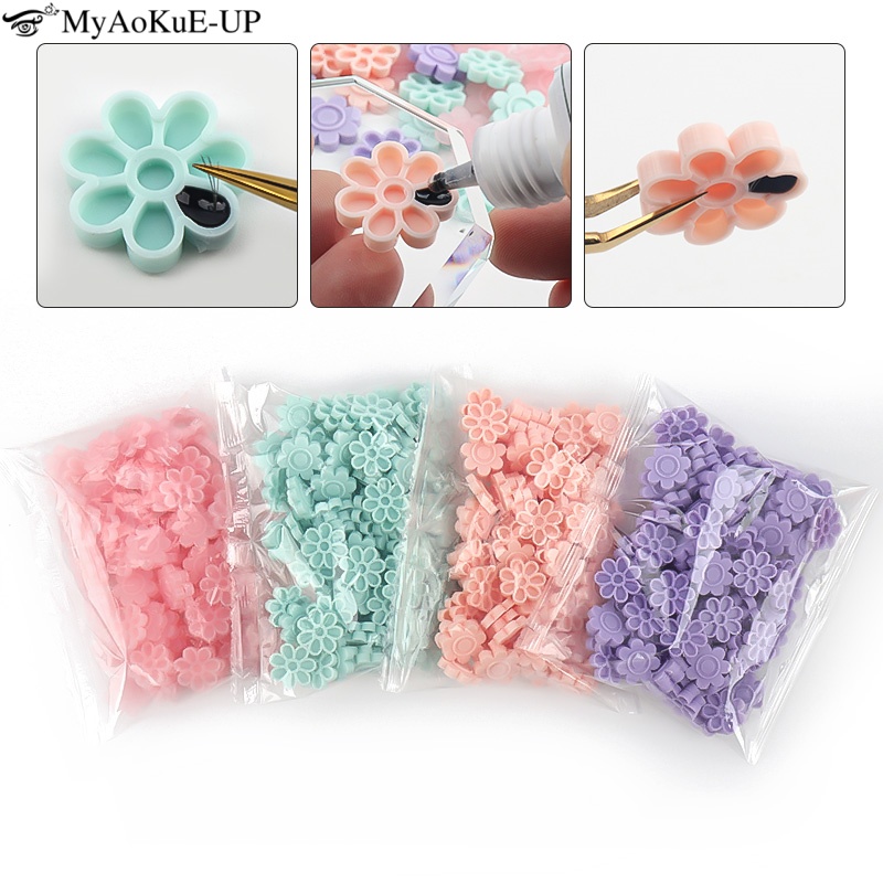 100pcs Eyelash Extension Glue  - Eyelash Extension Usa 评论和价格