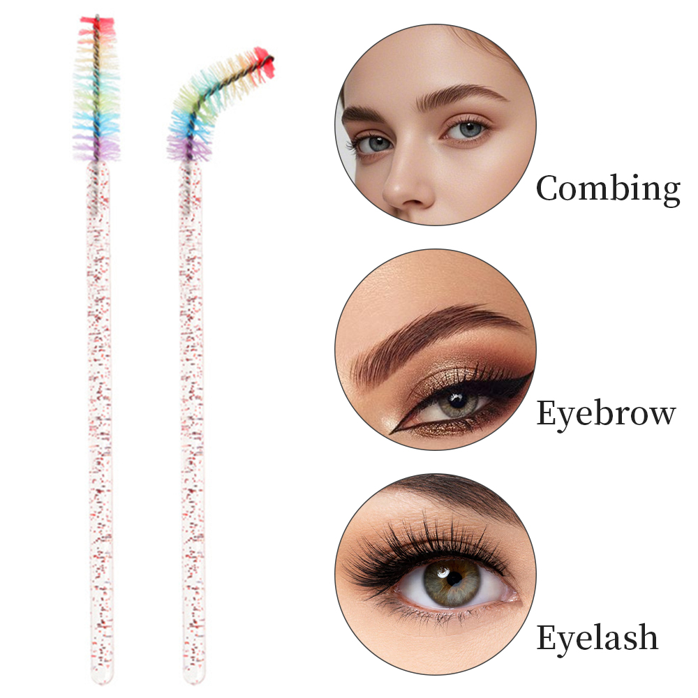 50PCS Rainbow Crystal Eyelash  - Eyelash Extension Usa 评论和价格