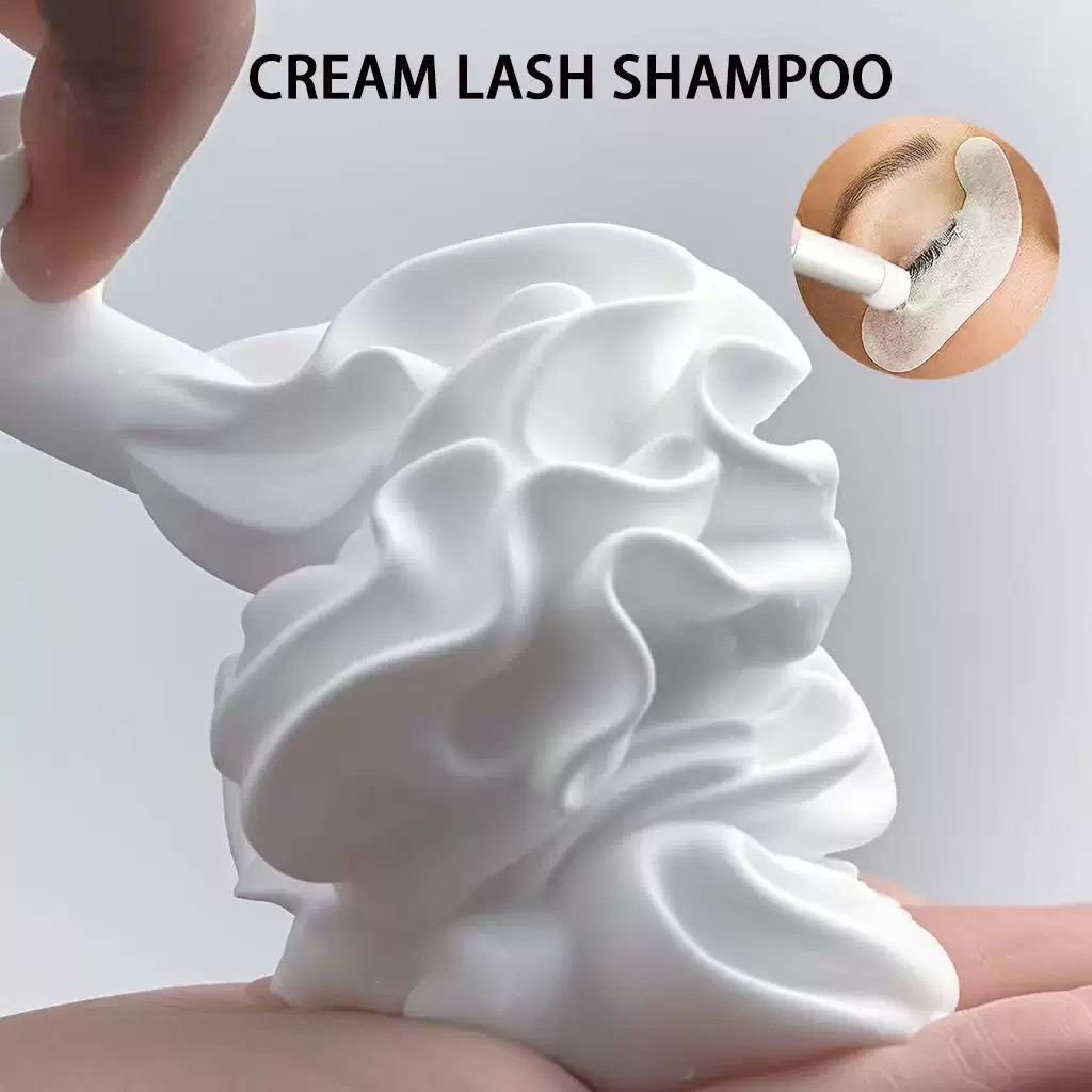 Custom Whipped Lash Cream Sham - Eyelash Extension Logo 评论和价格