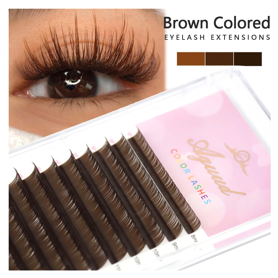 Color Lash Purple Blue Brown G - Eyelash Extension Uv 评论和价格