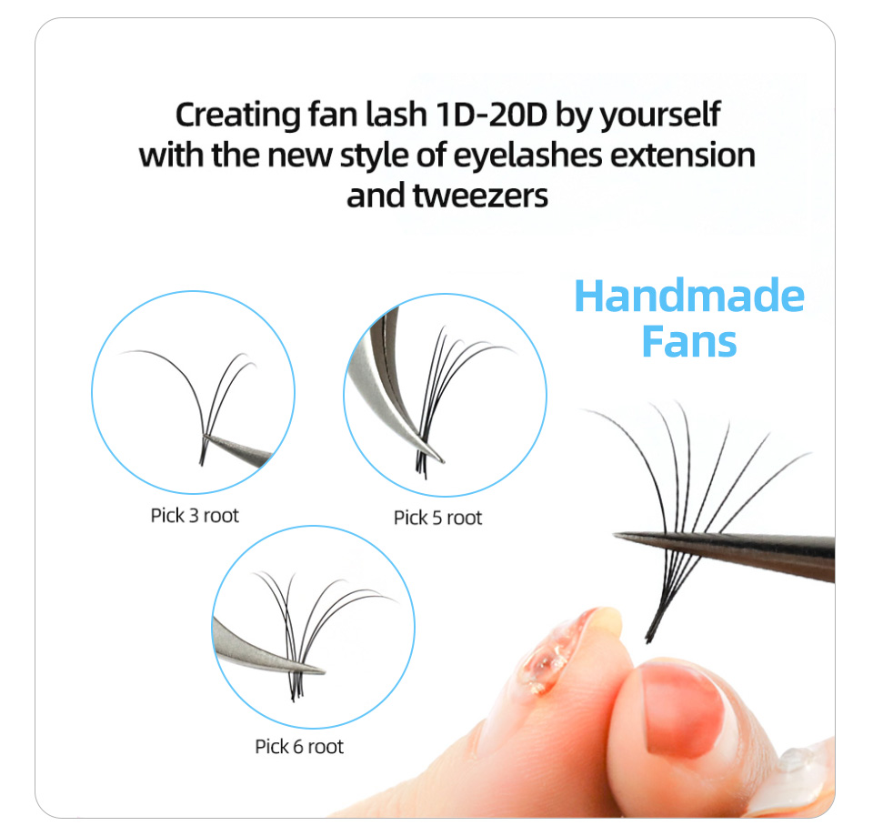 AGUUD 16 Rows Long 16-20mm Eye - Individual Lash Tray 评论和价格