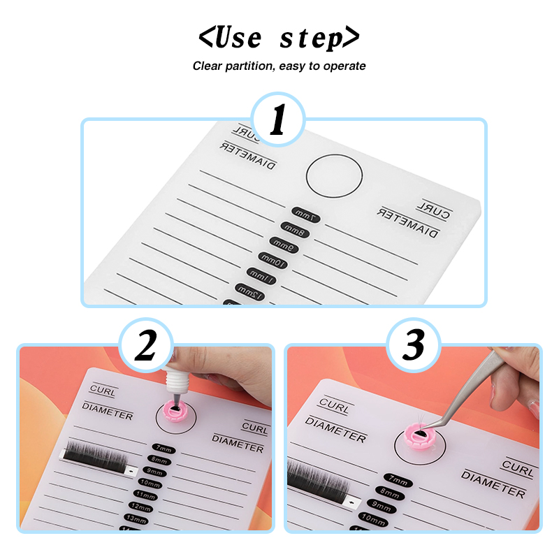 MASSA NEW Grafting Eyelash Tab - Individual Lash Tray 评论和价格