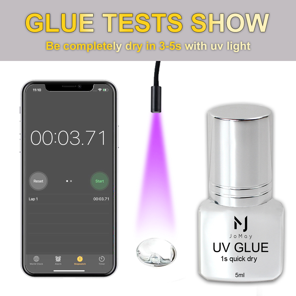 JOMAY Glue Eyelash Extension U - Eyelash Extension Uv 评论和价格